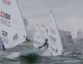 Berlin Ilca 6 helmswoman Julia Büsselberg at the brilliant World Championship lightning start