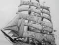 Unter portugiesischer Flagge als Schulschiff "Sagres".