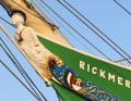 Galionsfigur am Vorsteven der "Rickmer Rickmers". | Foito: Christian Tiedt