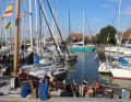 Der Hafen von Hindeloopen.