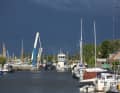 The Zijlroede in Lemmer, in the very south of Friesland.