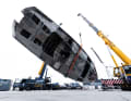 ... turned the 113-tonne Alukasko on the quayside in Zwartsluis.