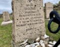 The grave of Gorch Fock, civil name Johann Kinau.