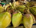 Market in Marigot Bay on St Martin.