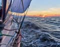 Travelling on the Gulf of Bothnia.