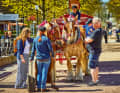 In Esplanadi Park in the heart of Helsinki.