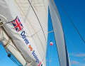 The 17-metre catamaran commutes between Dover and Boulogne-sur-Mer.