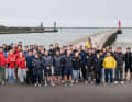 Wie ein Foto aus dem Imoca-Familienalbum: die Crews für das neue Course des Caps, das am 29. Juni um 14 Uhr in Boulogne startet.