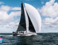 Bronze medallist in class A CLEAN ENERGY gliding in front of Tallinn.