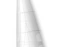 Triradial: In this variant, the profile is sewn together from smaller pieces. This allows the fibres to absorb the forces better and the profile remains intact for longer. The cut is more complex than the horizontal cut - and more expensive