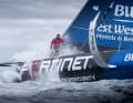 The former "Malizia - Seaexplorer" - a first-generation foiler. Equipped with new foils for her first Vendée Globe participation in 2016, she had to give up after 30 days in third position due to problems with the foil box. The Vendée 2024/25 will again be sailing with new foils