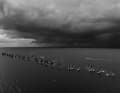 Giovanni Tesei captured the ominous atmosphere at the Melges 24 World Championship in Trieste.