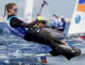 Simon Diesch e Anna Markfort nel 470 misto