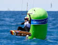 Leonie Meyer is Germany's best in the new Olympic discipline Formula Kite for women