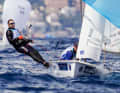 Malte und Anastasiya Winkel im 470er-Mixed