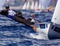 Die 470er-Mixed-Weltmeister Luise Wanser und Philipp Autenrieth