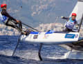 Die Nacra-17-Bronzemedaillengewinner der Olympischen Spiele 2021: Paul Kohlhoff und Alica Stuhlemmer auf dem Weg zu alter Stärke
