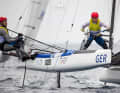 Paul Kohlhoff und Alica Stuhlemmer im Nacra 17