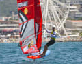 Thomas Goyard gewann olympisches "Test-Gold" bei den Windsurfern ohne Finale