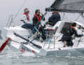 A crew of four or five sailors is intended for inshore races, with defined crew weights. However, the boat should also be easy to control in single or double-handed mode