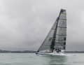 High-performance rig with flared mainsail. The sail carrying capacity is a high value of 5.5