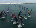 49erFX-Flotte in Action