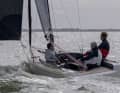 Lowered. On the Tofinou 7.9 you are close to the wet element. Nevertheless, the crew stays dry even in waves