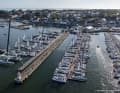 There was a festive atmosphere in the starting harbour of La Trinité-sur-Mer before the start. Nobody realised that they would not meet a fellow sailor at the finish line