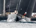 Le "Velsheda", large de 6,55 mètres, déplace 180 tonnes