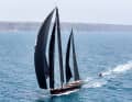 Die 59-Meter-Ketsch „Maximus“ ging mit 3980 Quadratmetern Segel auf die Raumschotskurse - und mit einer Crew von 50 Personen. | photo: Sailing Energy / The Superyacht Cup