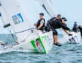 Knackiges Segelvergnügen für die 17 Teams beim dritten und letzten Qualifier zum Finale der Sailing Champions League