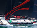 Hasso and Tina Plattner's "Phoenix" in action at the World Cup