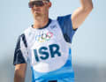 Tom Reuveny aus Israel ist Olympiasieger der Windsurfer