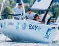The successful NRV team with its new helmsman Malte Winkel