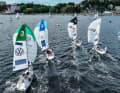 Liga-Action auf der Kieler Innenförde.