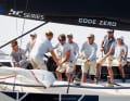 Steuermann Harm Müller-Spreer und seine Crew auf "Platoon Aviation"