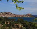 Blick auf Hafen und Bucht von Portoferraio