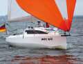 Der Segelzwerg hat die optische Erscheinung eines Ocean-Racers.