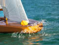 Une source de plaisir. Le Wulstbug donne beaucoup de portance, mais n'aime pas trop les vagues.