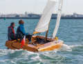 Beautifully sleek. The deck remains free, the rectangular cockpit fits in well with the symmetry of the hull.