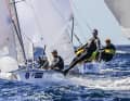 Simon Diesch e Anna Markfort alla prima regata della loro seconda campagna olimpica congiunta nel 470 misto.