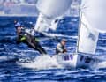 Simon Diesch und Anna Markfort stiegen mit Platz zwei stark in die nacholympische Saison ein.