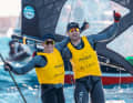 I campioni del mondo francesi Erwan Fischer e Clément Péquin hanno vinto il Trofeo Princesa Sofía in skiff.