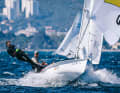 Simon Diesch and Anna Markfort have opened their second joint Olympic campaign this year on a strong note.