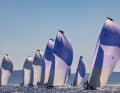 Lichtspiele in der Bucht von Palma am ersten Renntag der 52 Super Series.