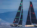 Les deux meilleurs bateaux des 52 Super Series à Baiona : "American Magic Quantum Racing" et "Platoon Aviation".