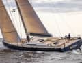 Light winds during the trial run on the Gulf of Bothnia provided a first impression of the 136-tonne displacement Nautor flagship