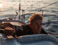 "Malizia - Seaexplorer" skipper Will Harris focussed.