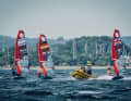 En finale, après avoir remporté la première manche, Theresa Steinlein a dû s'incliner devant la championne du monde britannique Emma Wilson et la médaillée d'argent israélienne Tamar Steinberg.