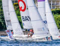 Close battles for position characterised the final of the Sailing Champions League.